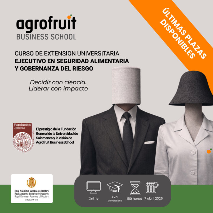  CURSO DE EXTENSION UNIVERSITARIA EJECUTIVO EN SEGURIDAD ALIMENTARIA Y GOBERNANZA DEL RIESGO